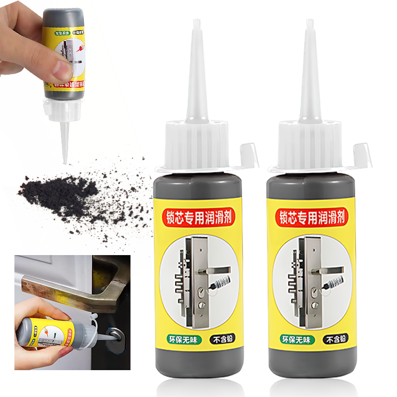 Lock Core Keyhole Lubricant Graphite Powder Lubricant Door Keyhole Repair Lubricant Powder For Window Keys Door Guide Hinge Lock