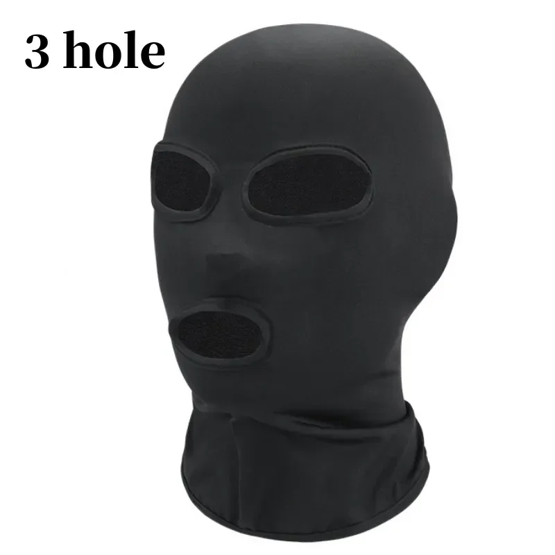 Enhanced Black Full Face Tactical Balaclava with UV Protection