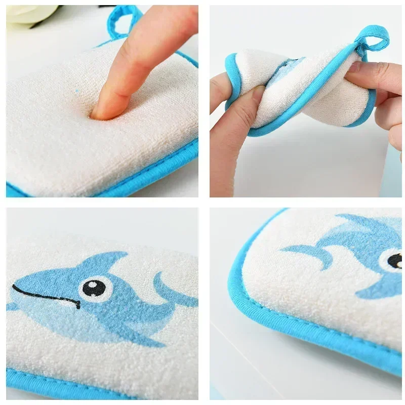 Baby Bath Sponge Cute Baby Bath Sponge Kids Children Toddlers Newborns Adults Cleaning Brush Towel Soft Inirritative Bath Foam Shower Sponge