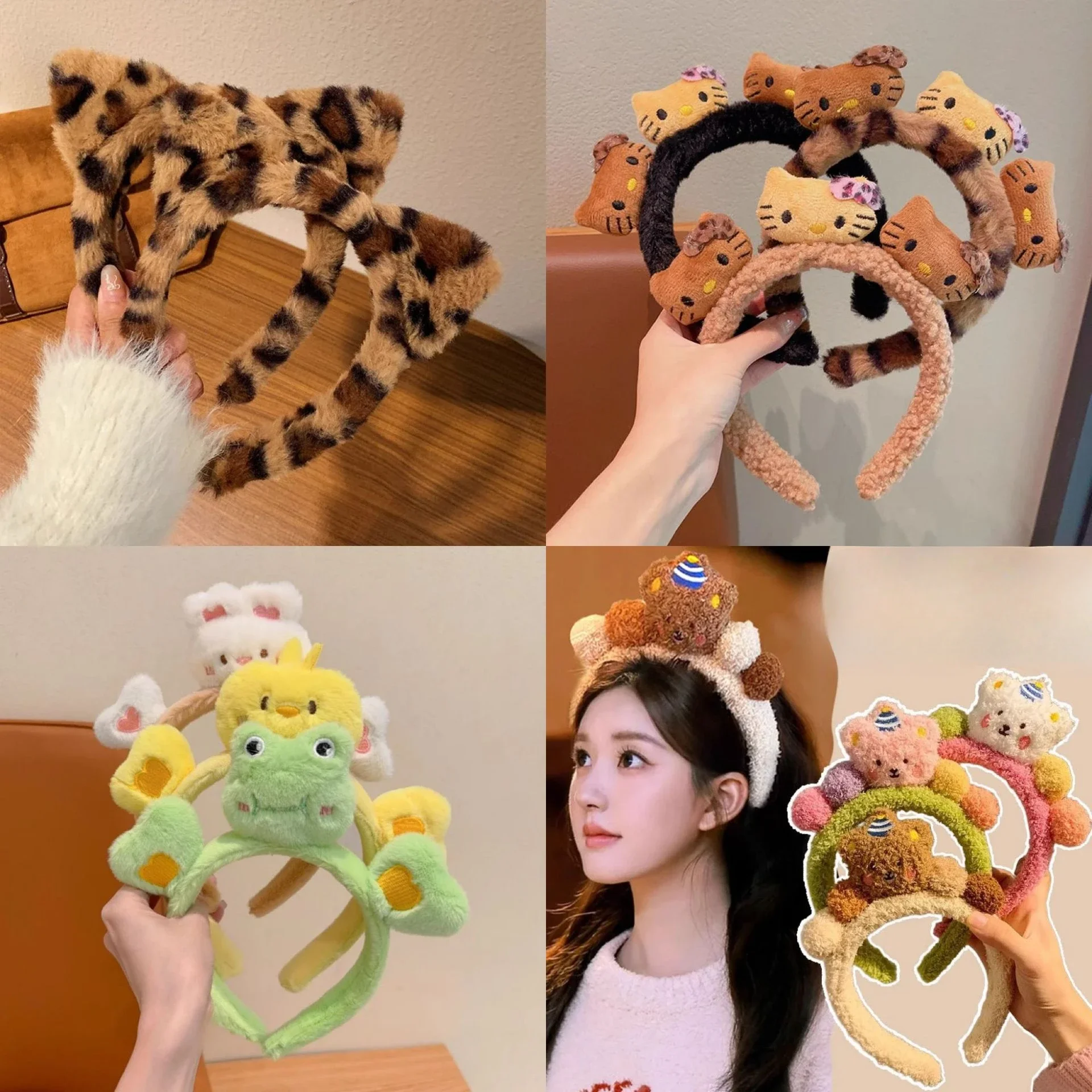 Kuscheliges Hasenohren-Haarband Aus Flanell Für Herbst & Winter – Bequemer Stirnband-Schmuck Zum Schminken & Waschen