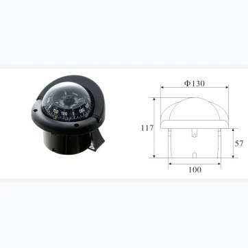 YT-QX980-B Small Boat Magnetic Compass