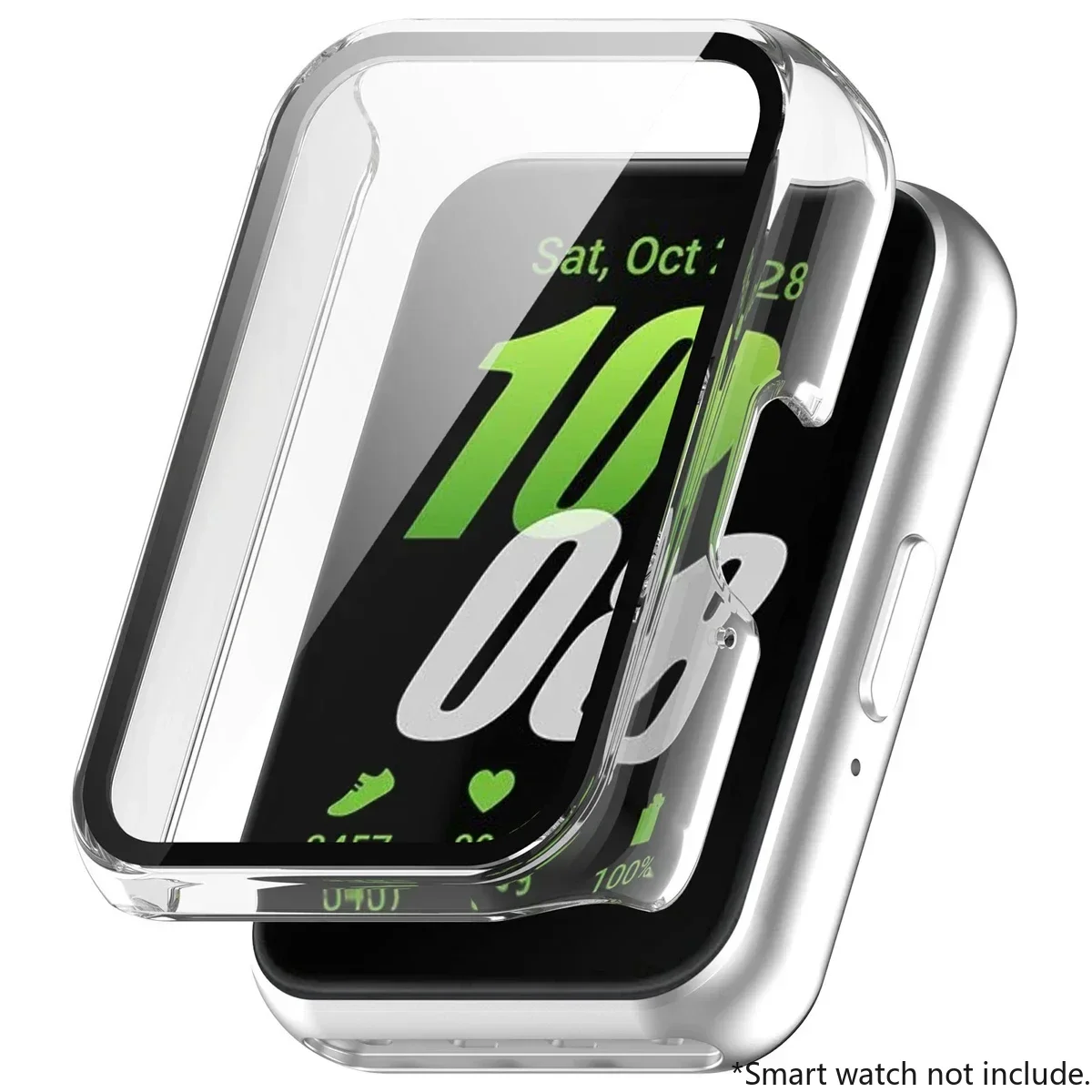 Premium Smartwatch Protective Cover with Tempered Glass - Anti-Fall & Scratch-Resistant