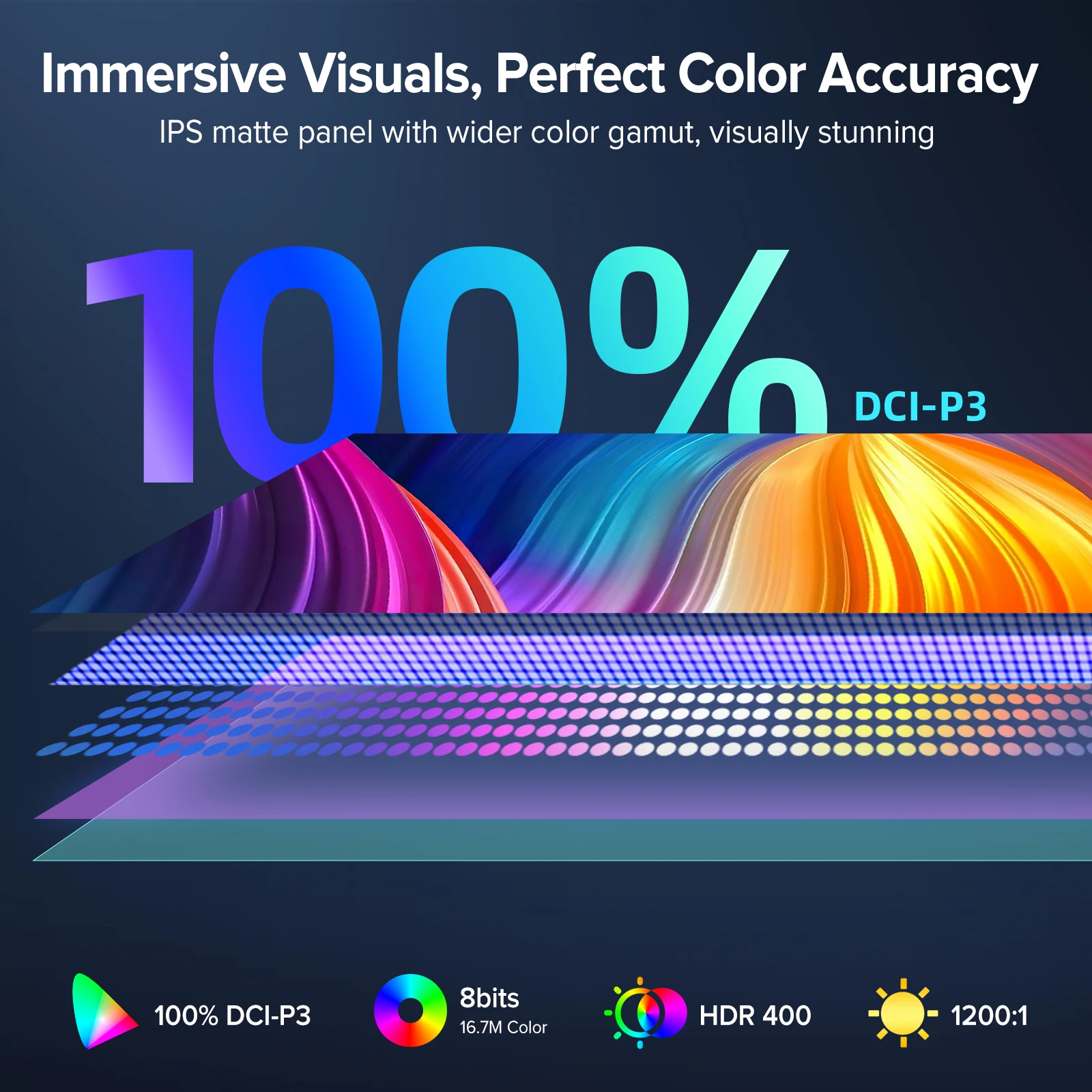 UPERFECT 17.3 ġ 2K ޴ , 144hz 2560*1600 ÷, 1000:1 IPS ̹ , MAC PS4/5/3 Xbox Switch Ʈ PC