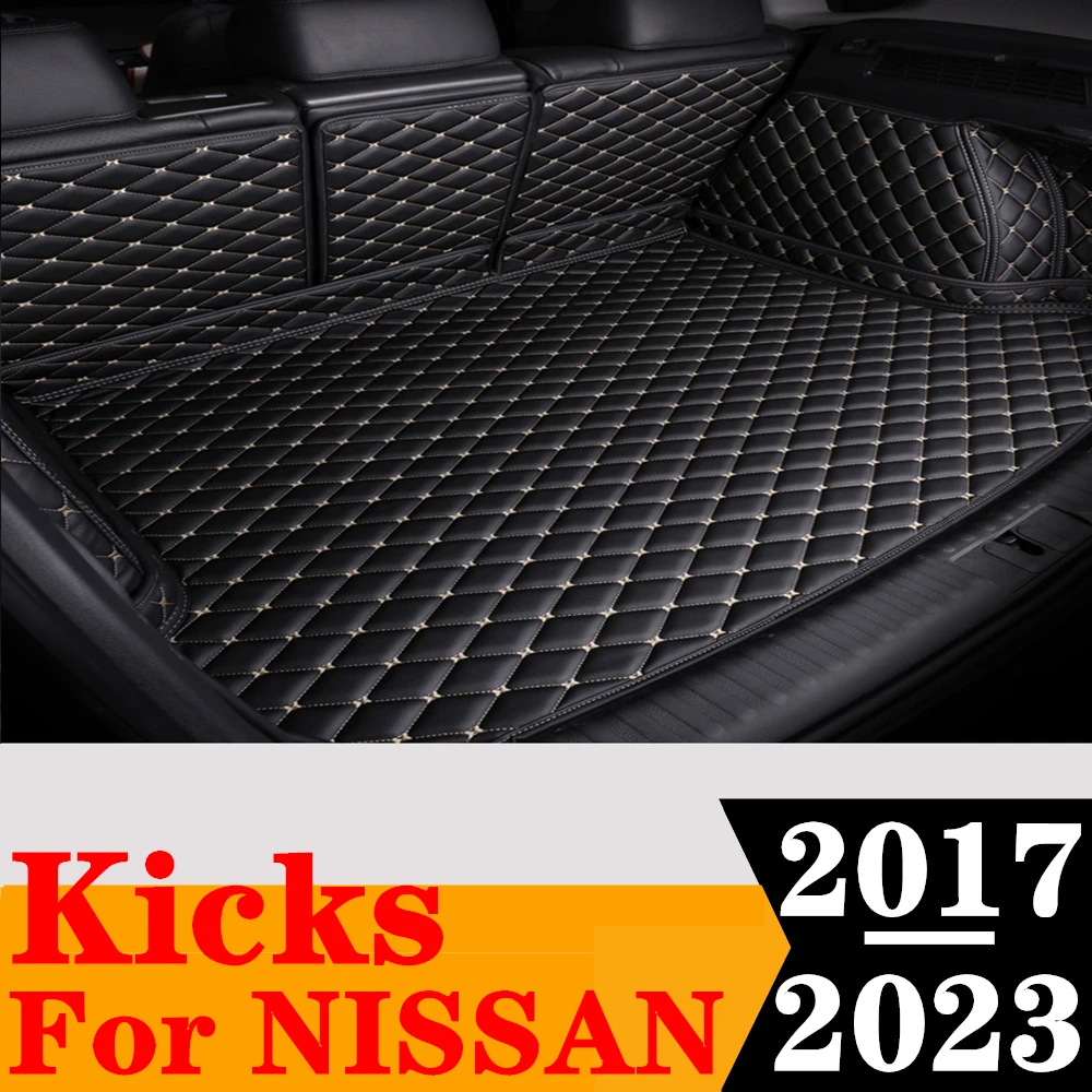 

Полный Комплект ковриков для багажника автомобиля для NISSAN Kicks 2023 2022 2021 2020 2019 2018 2017