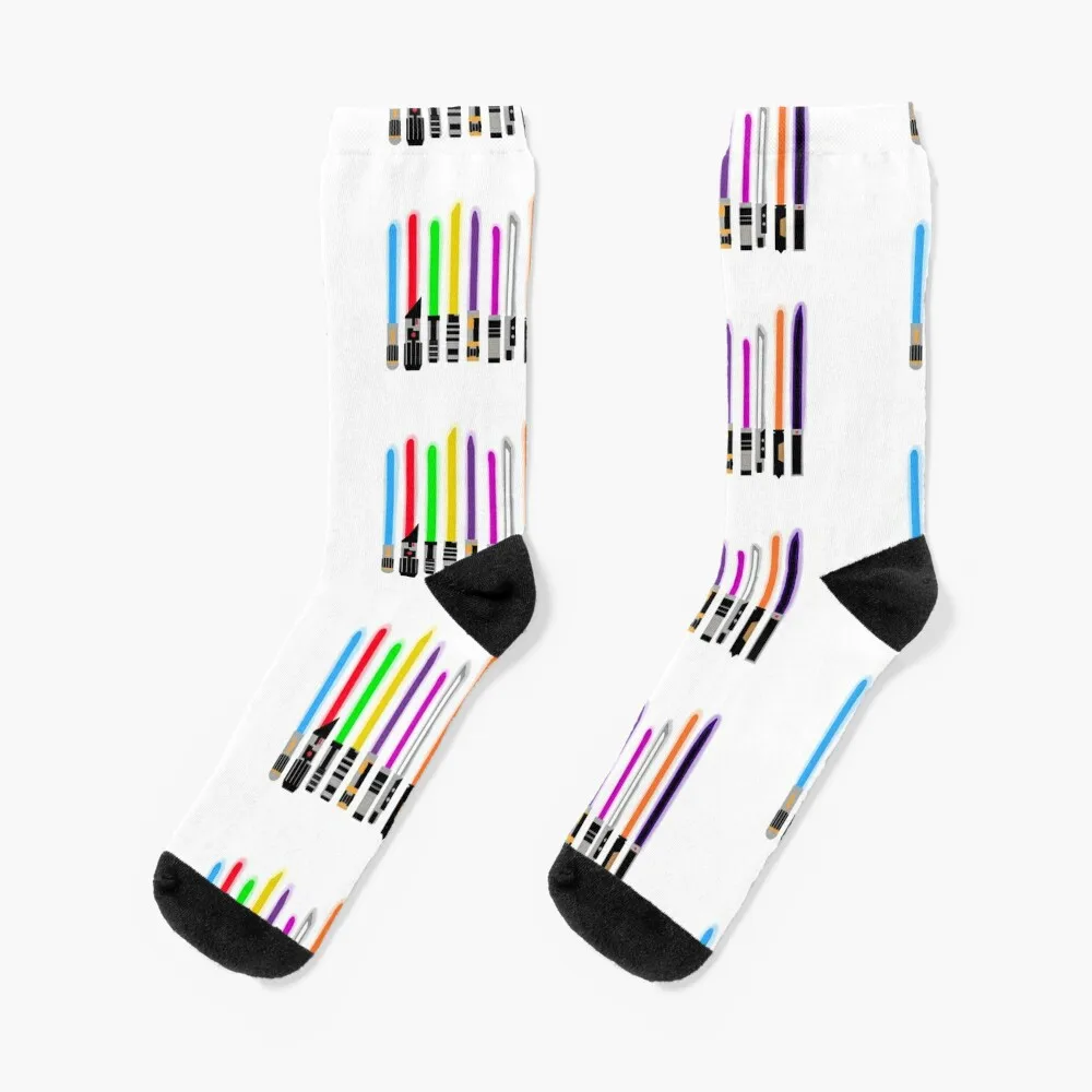 

Lightsabers Socks Thermal man winter Stockings gym Socks For Women Men's