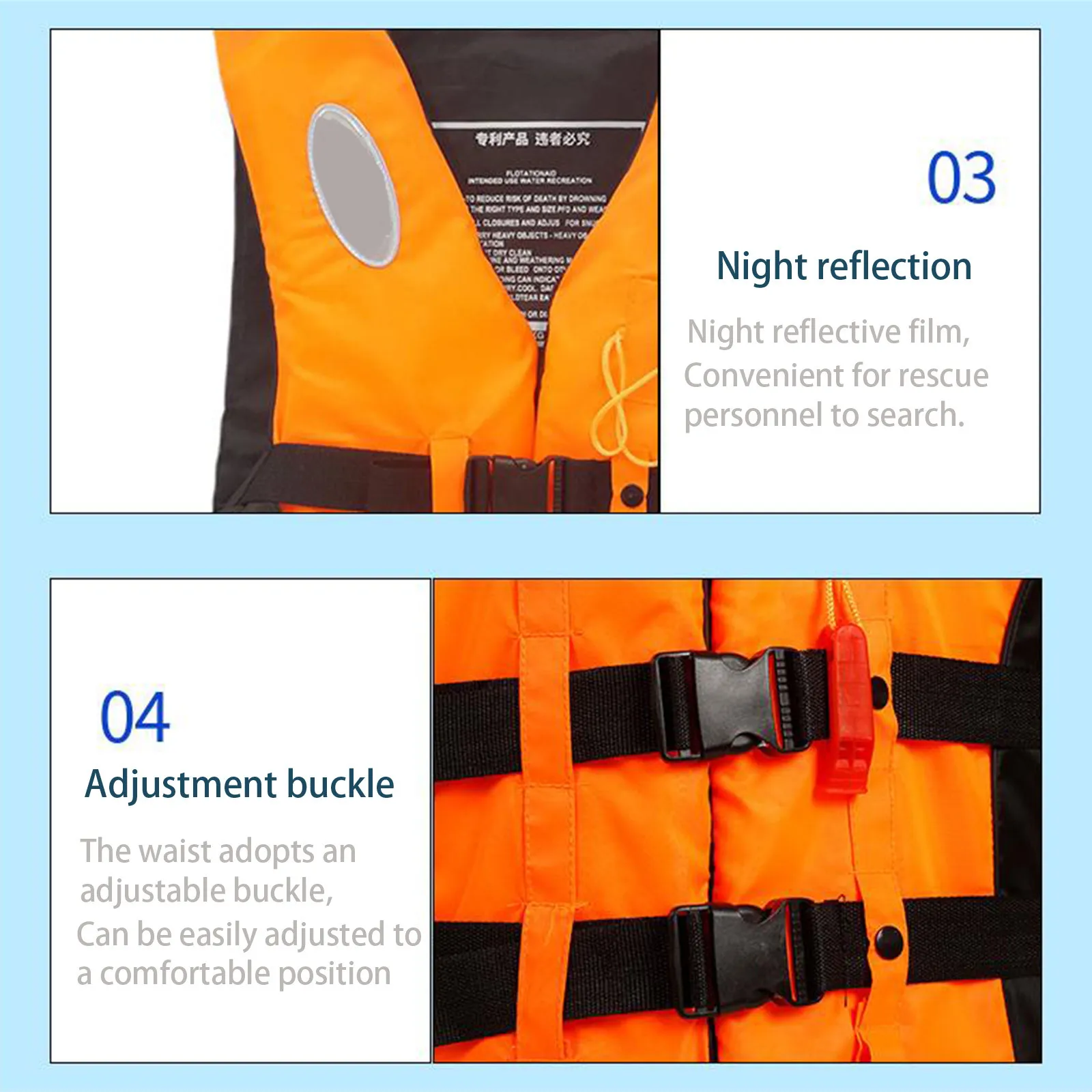 Outdoor Adult Kayak Vest High Buoyancy Swim Vest Unisex Adjustable Safety Jacket Great For Boating Swimming Watersports and More,life jacket