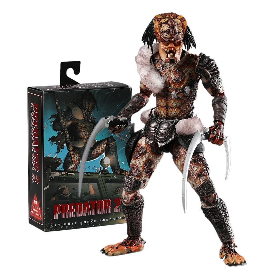 Neca Predator 2 Snake Predator 7 "Action Figure Joint Mobile Model Toy