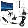 Antenne Tv numérique intérieure HD TV, antenne HDTV 5dBi, canal gratuit