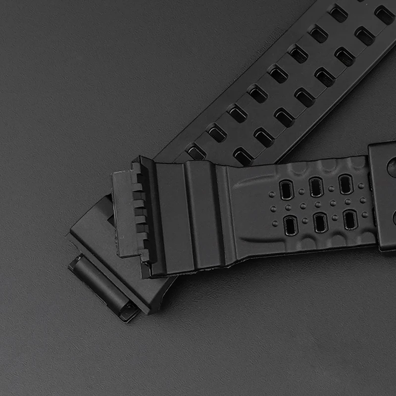 Premium Waterproof Rubber Watch Strap - Soft, Durable Replacement Bracelet Accessory