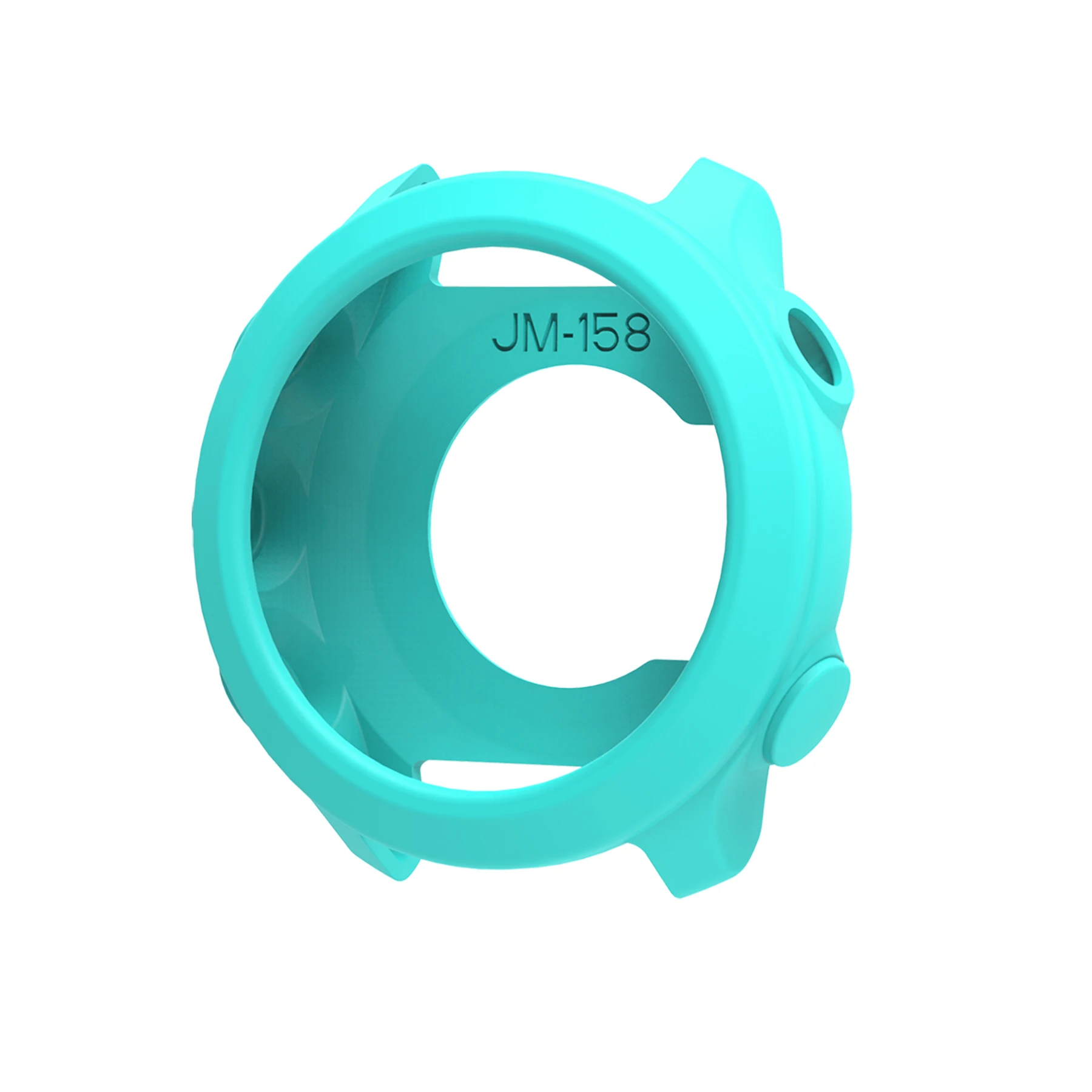 Durable Silicone Strap with Protective Case for Smartwatch Replacement