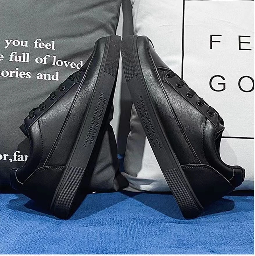 Spring Summer Shoes Men Women Sneakers Casual Soft Leather Men Shoes Brand Fashion Male White black Shoes