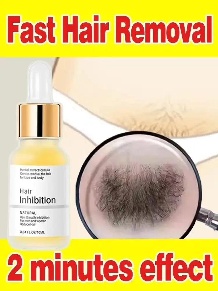 Hair Remover Cream Inhibition Hair Growth Permanant Removal Inhibitor