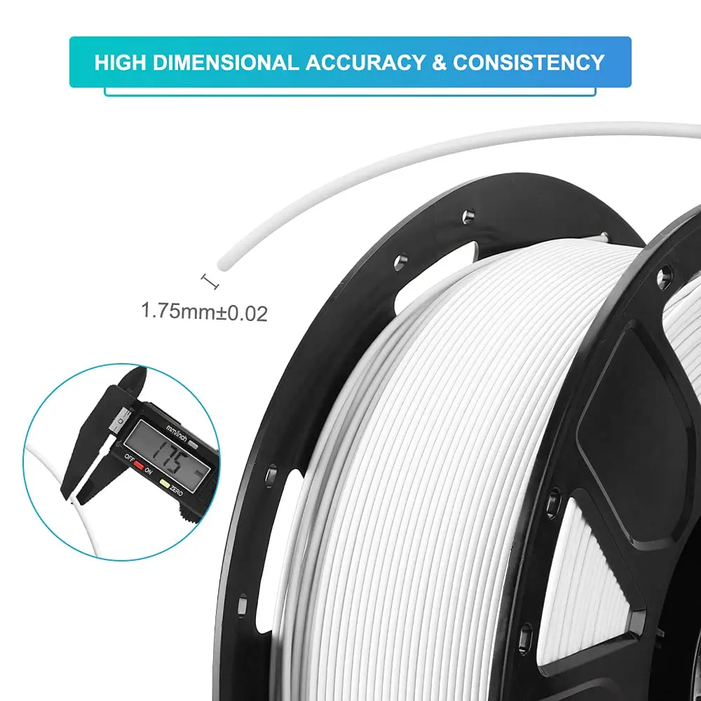 Creality CR-PLA 1.75mm 3D Printing Filament White