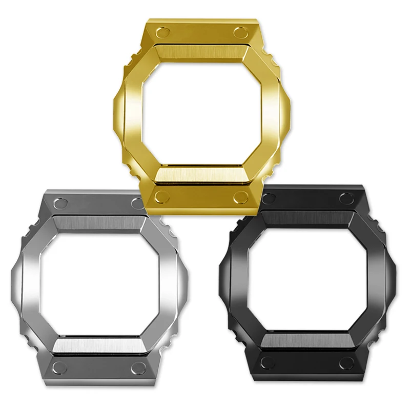 316 Stainless Steel Watch Case For Casio G-SHOCK GX56BB GXW-56 Modified Metal Case With Tools