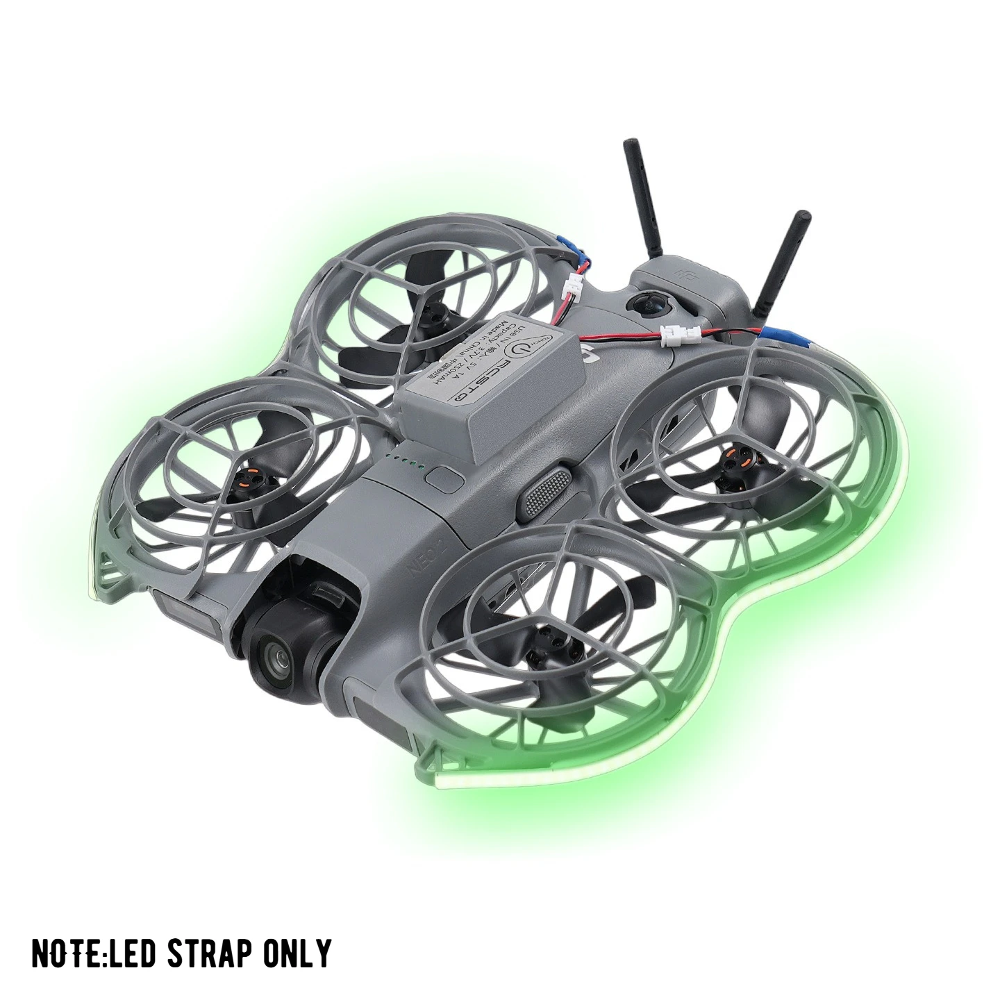 Enhanced LED Light Strip for Drones - Adjustable Brightness & Waterproof Design for Night Flights