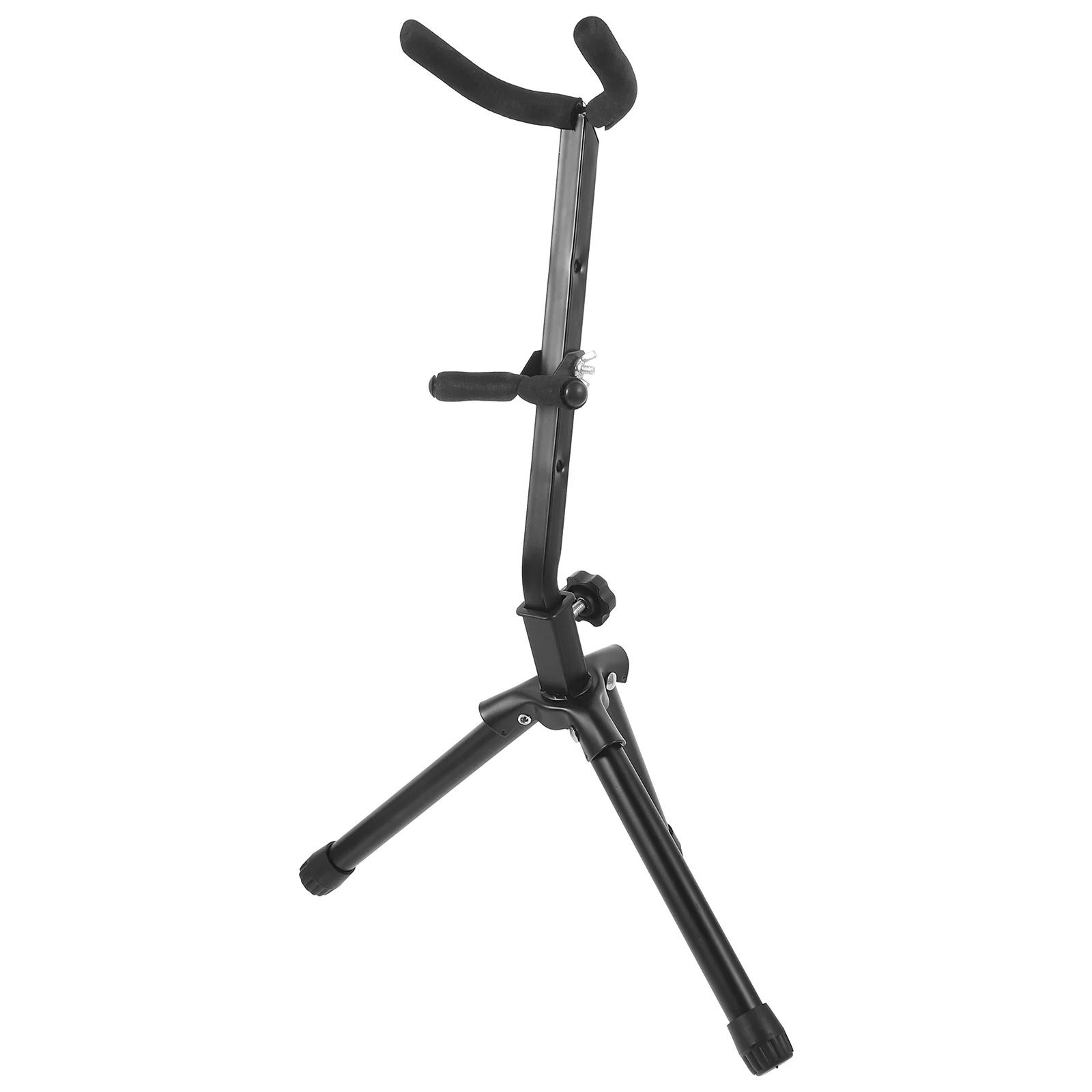 

Portable Saxophone Stand Stand Portable Monitor Instrument Support Holder Floor Display Fall The Ground Rack Alto Tenor Abs