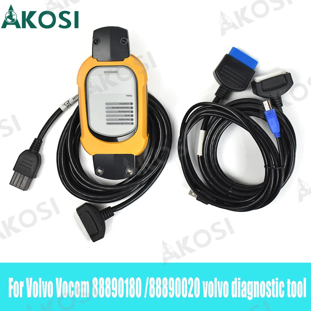 Escavadeira auto scanner para volvo vcads obd obd 2 caminhão scanner de diagnóstico para volvo