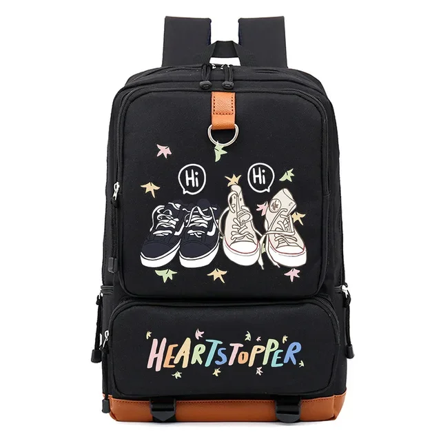 Heartstopper Charlie Nick Zaino Ad Alta Capacità Torna A Scuola Borsa Da Scuola Teentage Zaino Da Viaggio Mochilas Escolares