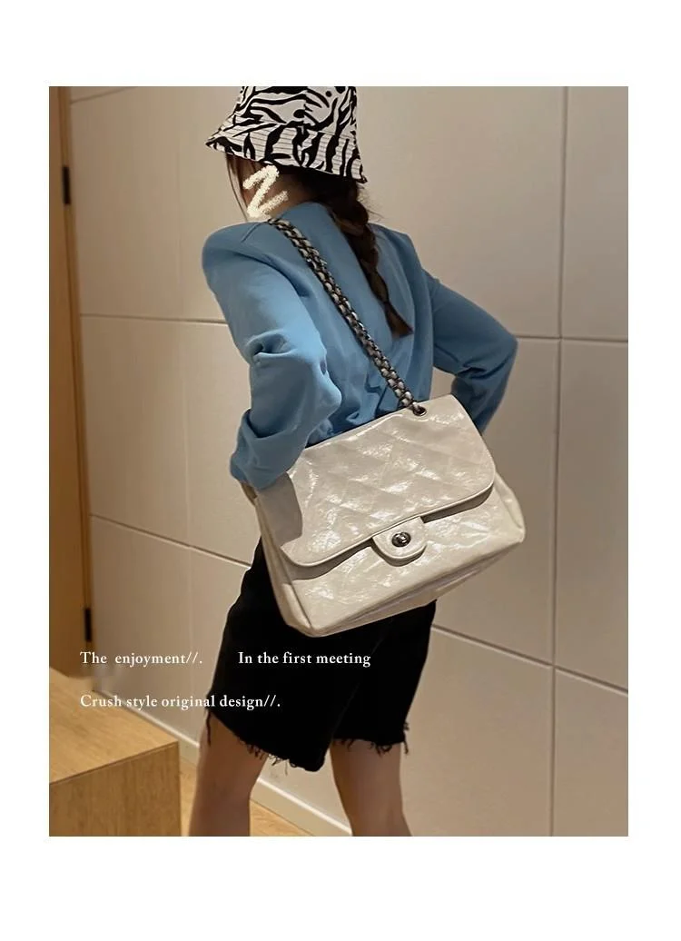 Women's Single Shoulder Bag Large Capacity Handbag Crossbody Bag_voghion.com
