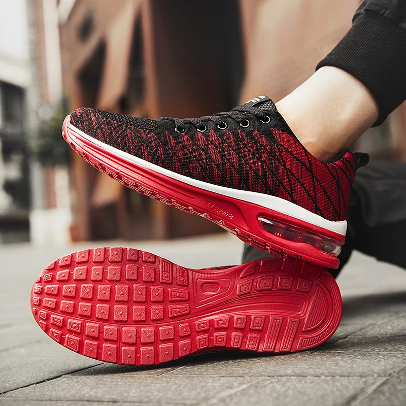 Couple Sports Shoes Fashion Breathable Running Shoes Male Casual Shoes Lightweight Women Sneakers Athletic Footwear Trainers