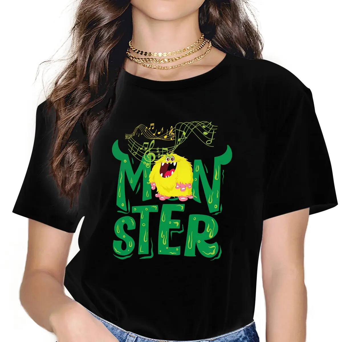 Gioco My Singing Monsters Maglietta Verde Felice Homme Maglietta Da Donna Streetwear Unisex In Poliestere Blusas Per Donna