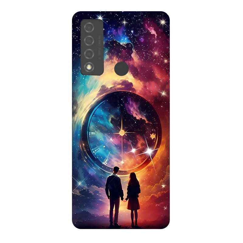 Lovely Panda Wolf Soft Silicone Back Cover