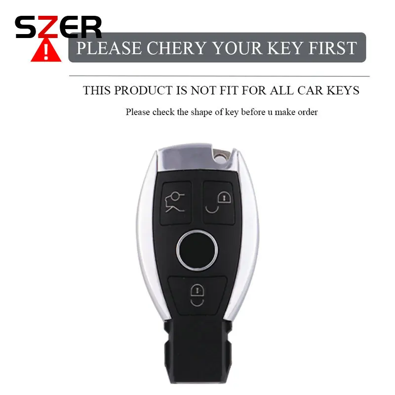 Key case cover soft TPU for Mercedes Benz A B C E Class GLS GLA GLK GLC CLS CLA AMG