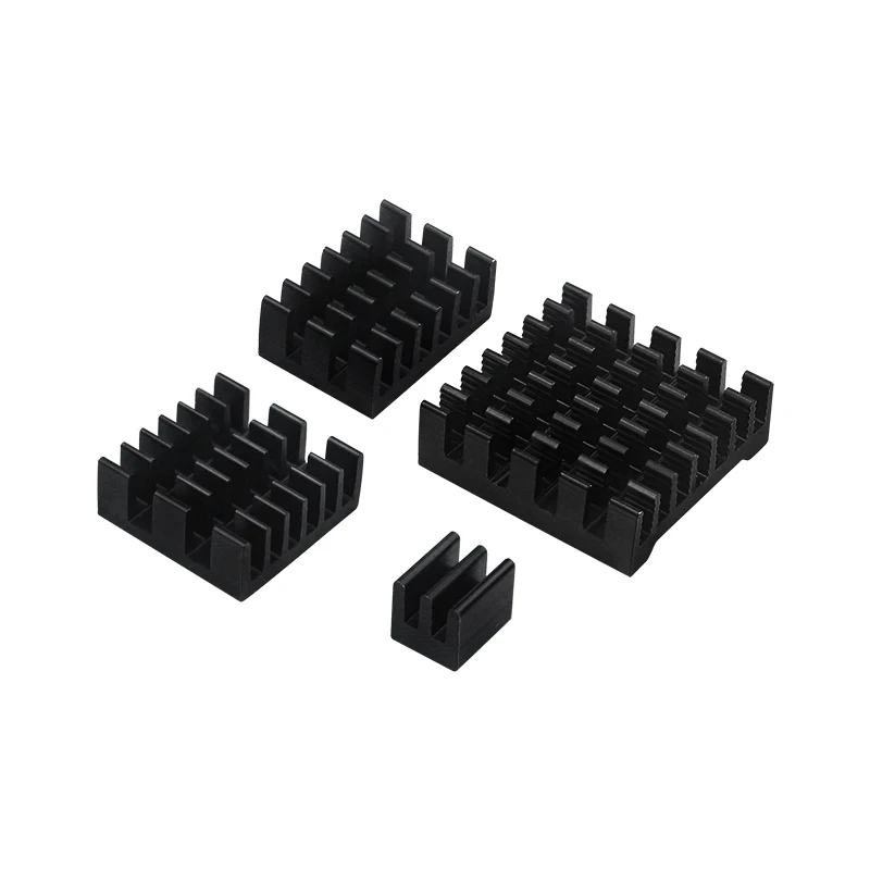 4Pcs Raspberry Pi 5 Heatsinks Aluminum Alloy Passive Cooling Customized CPU Cool