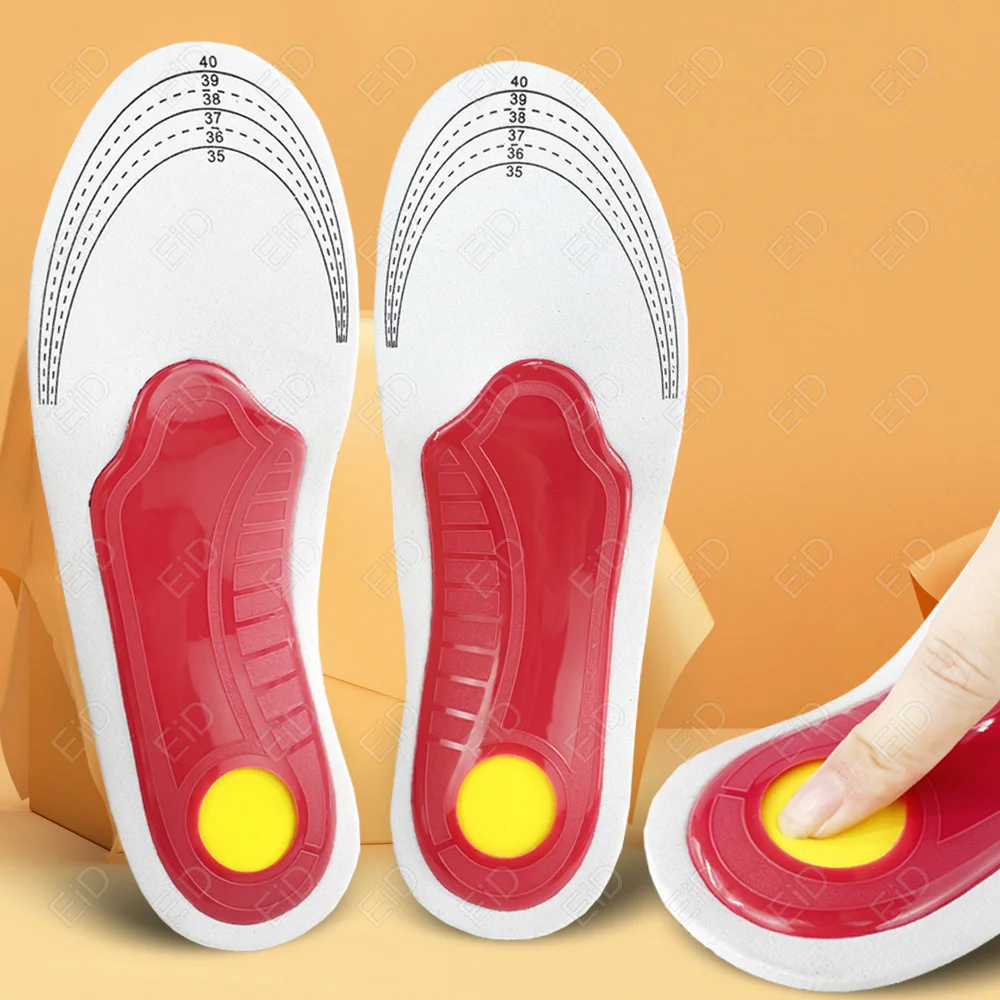EiD Premium Orthotic Gel High Arch Support Insoles Gel Pad 3D Arch