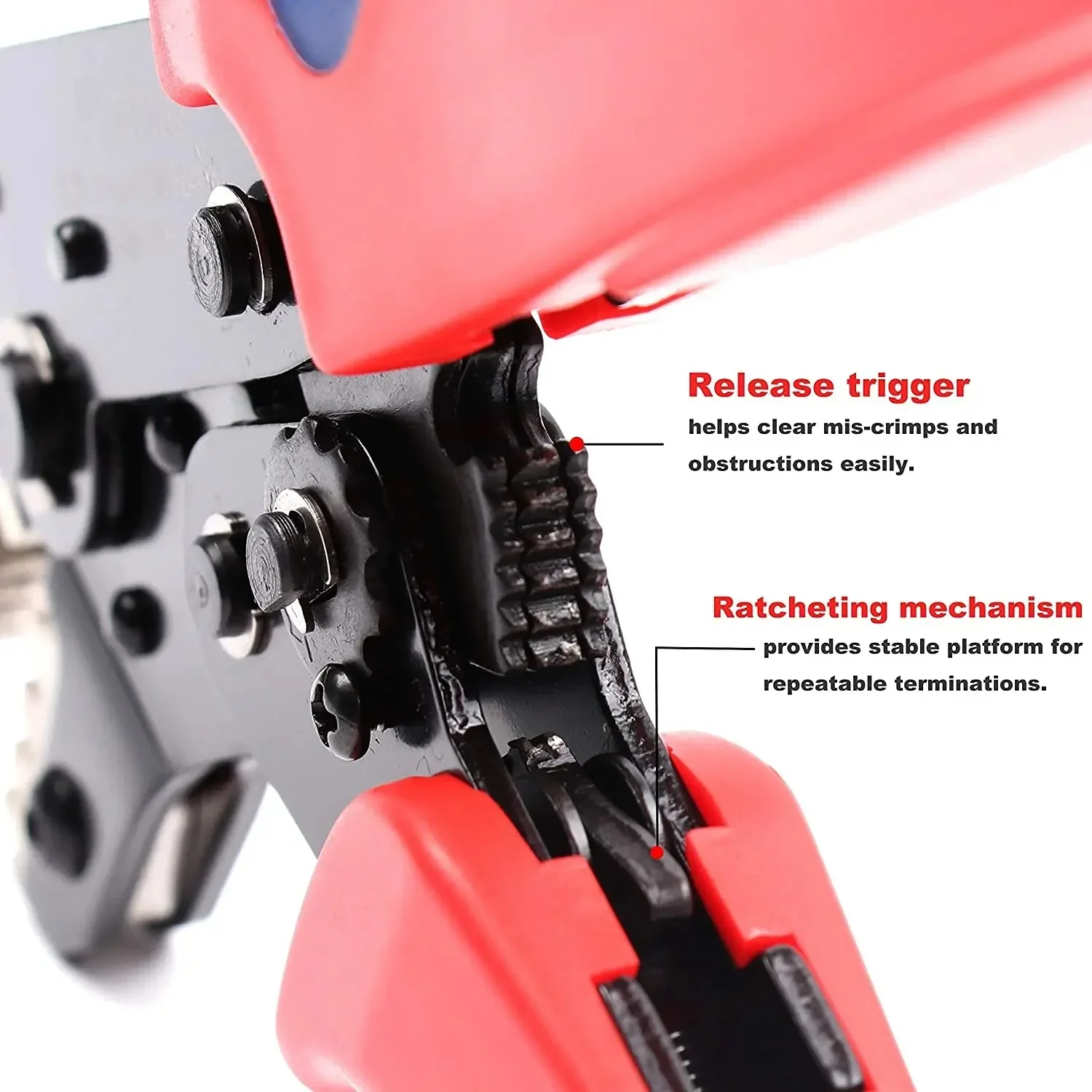SN-2546B Solar Photovoltaic Wire Crimping Plier 2.5/4/6mm&sup2; Solar Connectors Panel PV Cable Wire Crimper Clamp Tool Kit