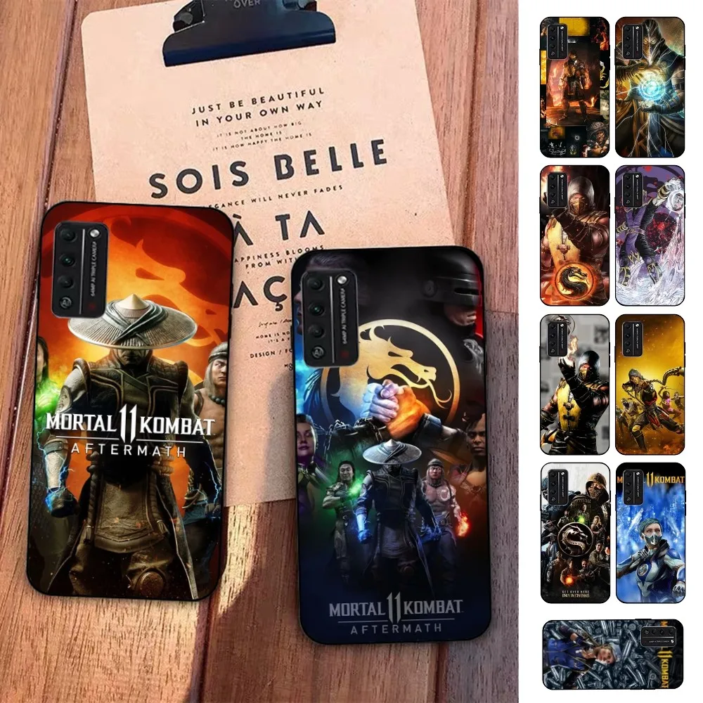 Custodia Per Telefono Mortal Kombat Per Huawei Honor 10 Lite 9 20 7A Pro 9X Pro 30 Pro 50 Pro 60 Pro 70 Pro Plus