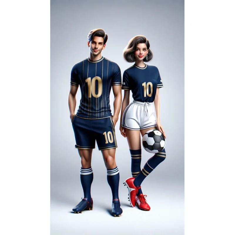 

2024 New style Kids soccer sweater Boys Youth Soccer sweater Adult soccer tracksuit Messi No. 7 No. 10 short