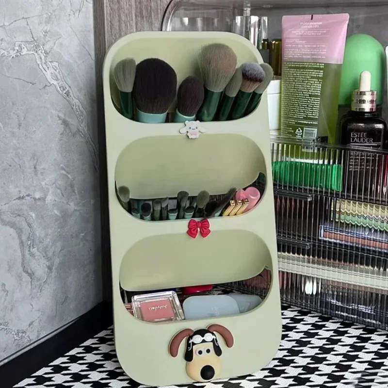 

Makeup Tools Storage Cartridge Multilayer Desktop Brow Pen Eye Shadow Bucket Cosmetics Lipstick Brush Pot Dresser Take Bins