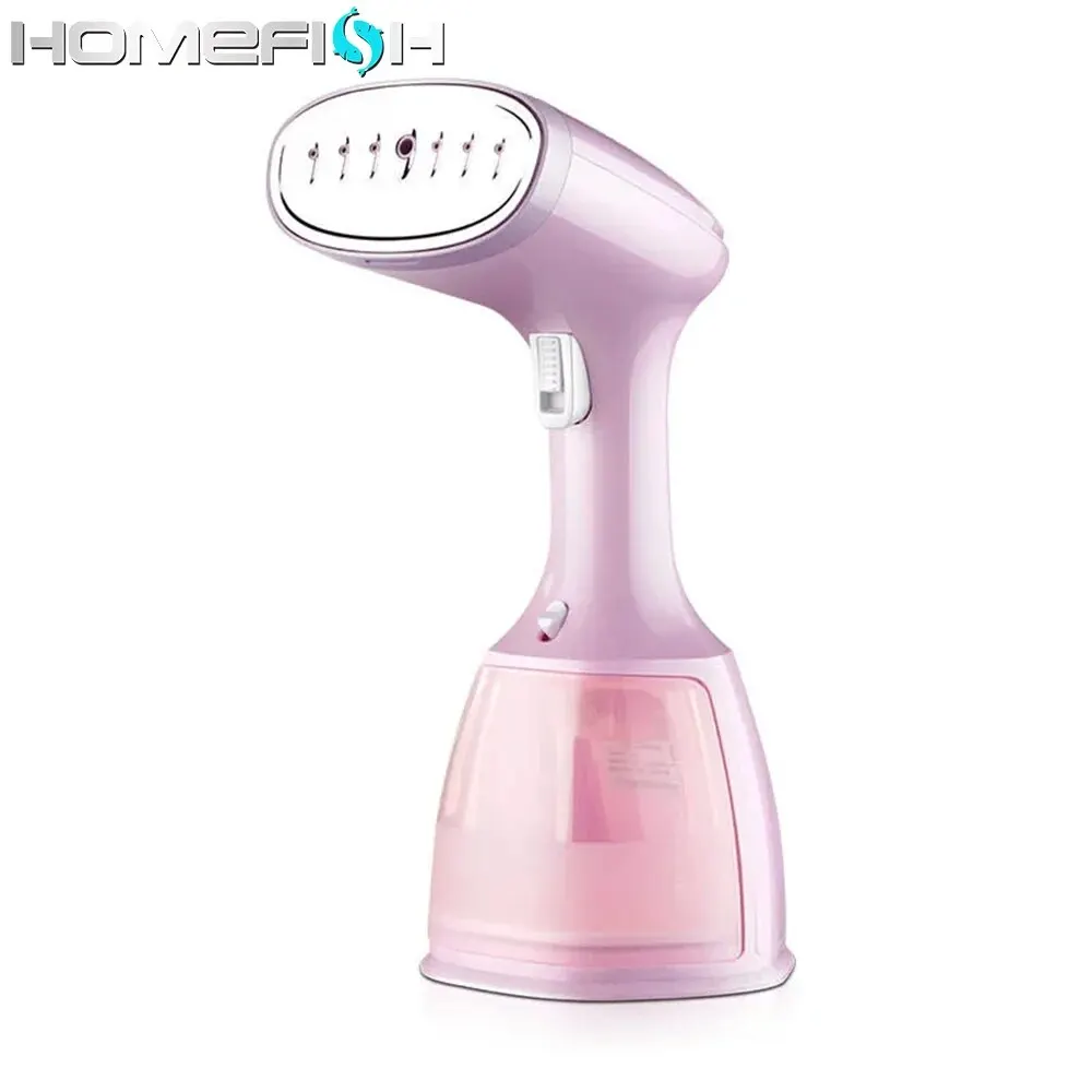 Garment Steamers 280ml Handheld Tecido Steamer 7 Furos 20 Segundos Fast-Heat 1500W Vestuário Steamer para Home Viajando Portátil