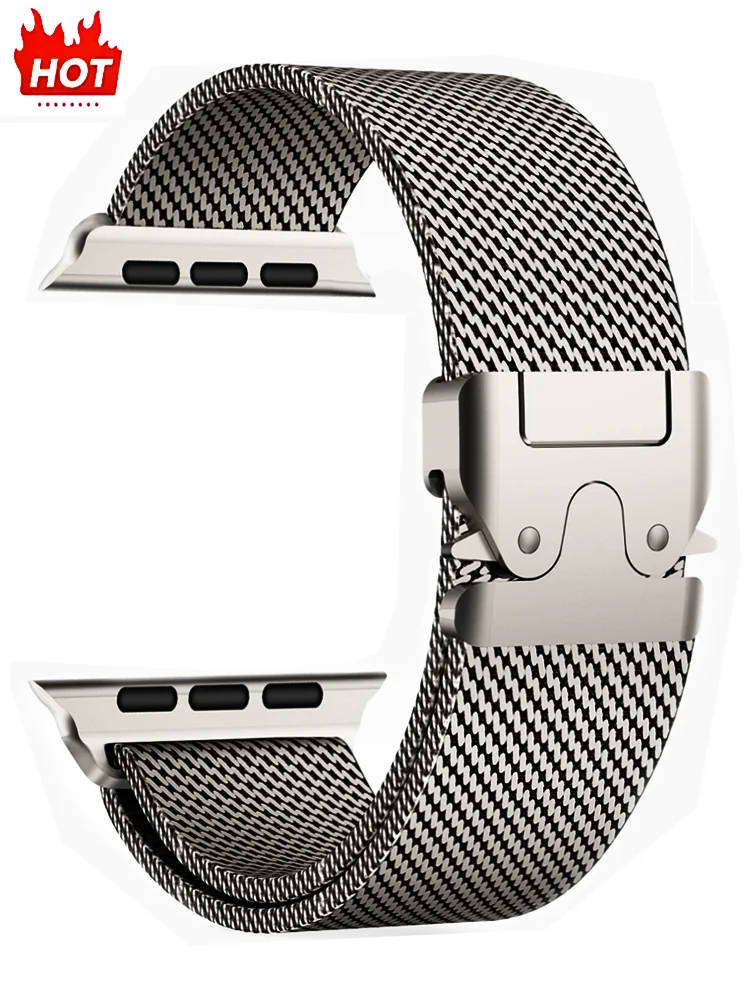 Titanium Milanese Loop Watch Strap Bracelet