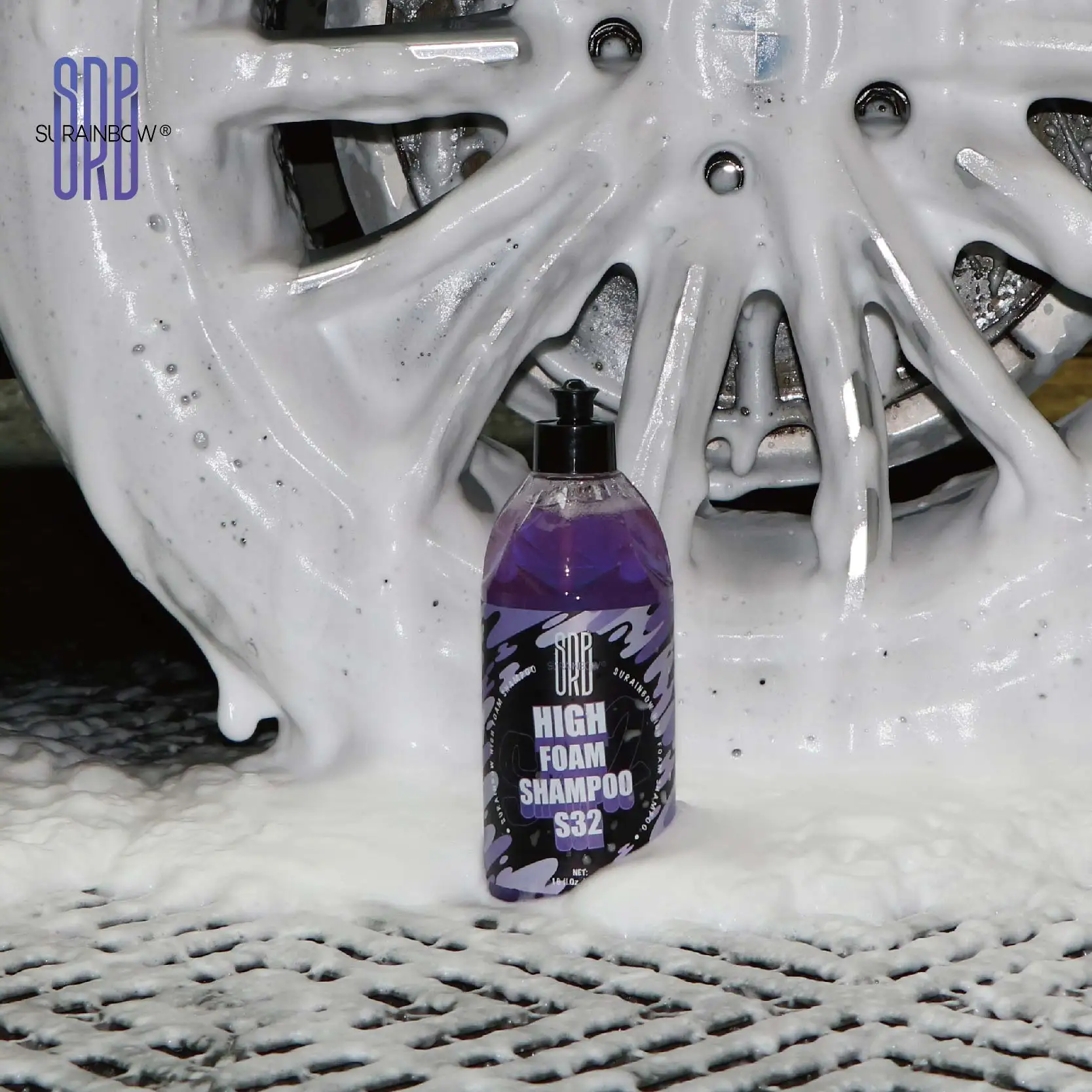 High Foam Soap- High Suds Car Wash,PH Neutral Formulation works great With Foam Cannons,Leaves Behind A Streak Free,Maximum Suds 3