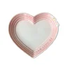 French Simplicity Love small dish tableware Dessert Tray Ceramic Raised Cats Food Bowl 5