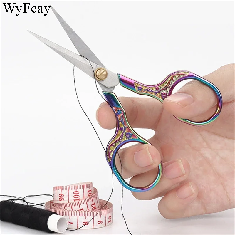 Professional Stainless Steel Sewing Scissors Vintage Fabric Cutter Embroidery Scissors Tailor Scissor Thread Scissor Yarn Shears sewing scissors tailor scissors sewing supplies craft scissors