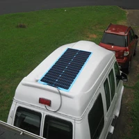 80w 12v panneau solaire flexible panneau photovoltaïque 12v chargeur de batterie camping-car bateau maison balcon voyage entrepôt de l'UE expédition DHL 6