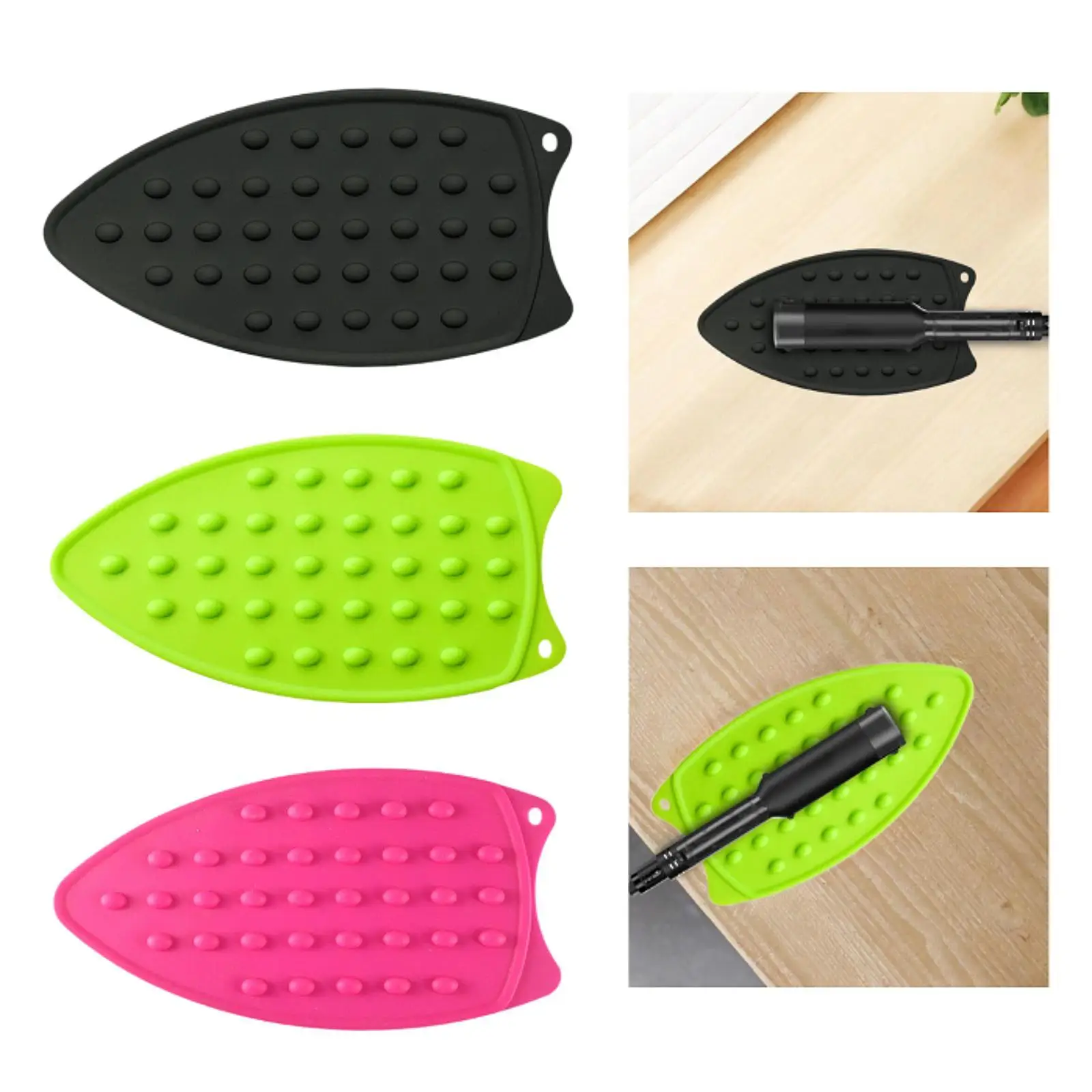 Silicone Iron Rest Easy to Use Anti Scalding Pad for Flat Iron Ironing Board