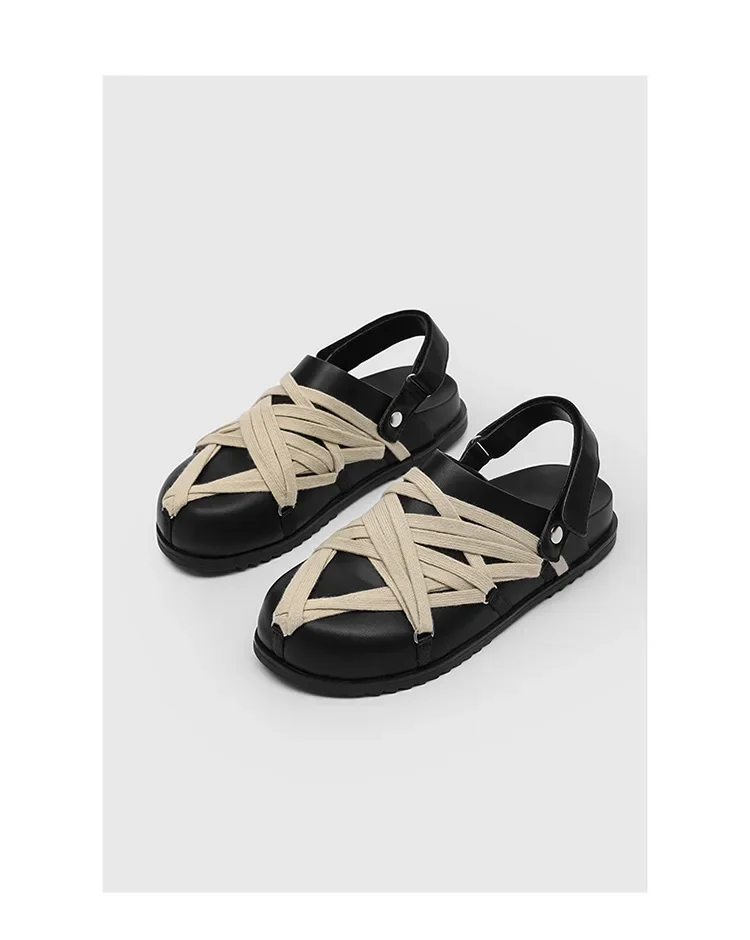 Breathable Men Summer Slip On Sandals 2026 Thick Bottom Comfortable Casual Slippers Home Rubber Upper