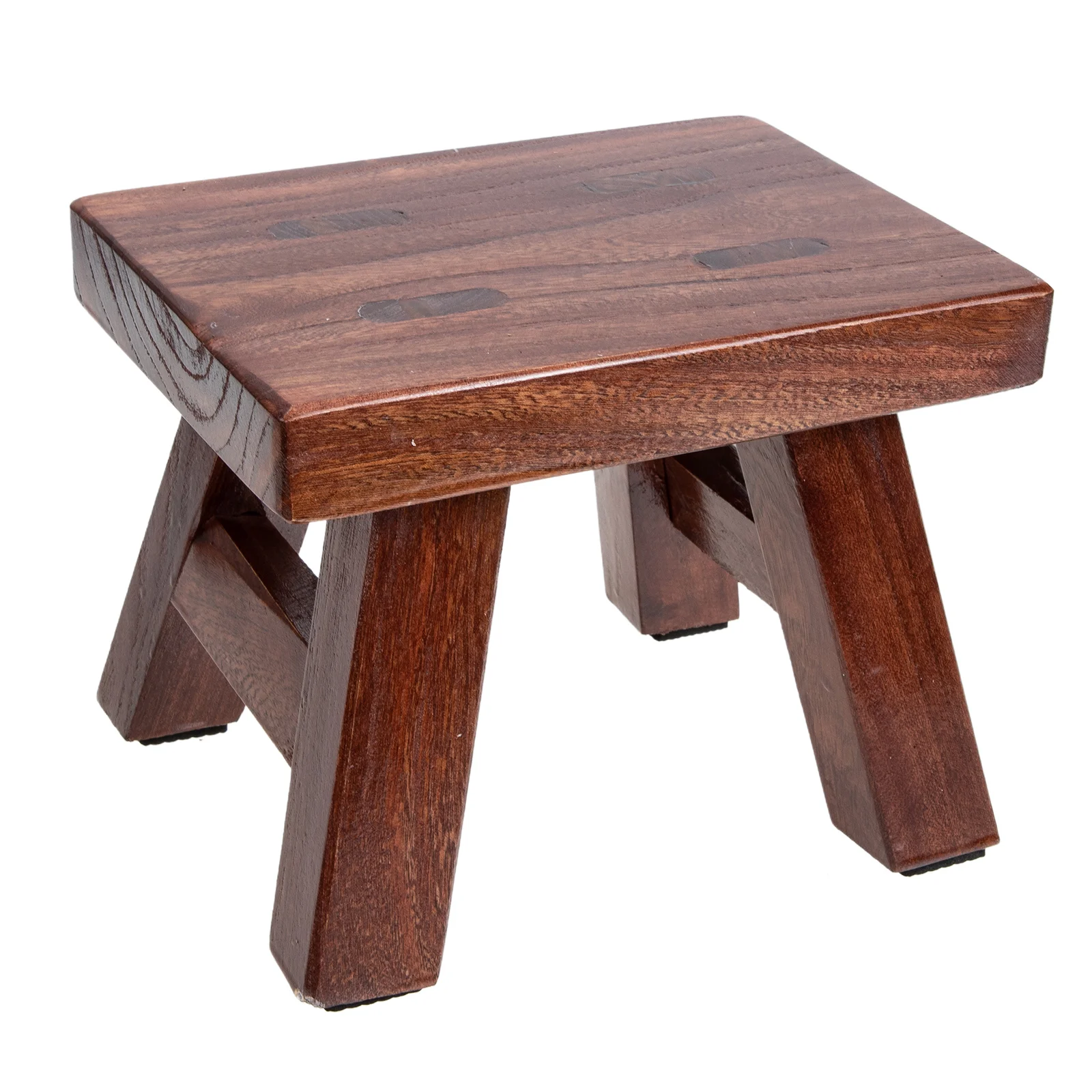 Stool Step Wooden Kids Rustic Bathroom Kitchen Stools Rest
