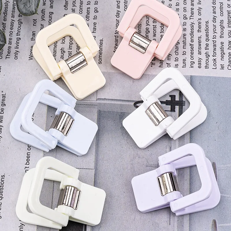 2개입 탈부착 가능 미끄럼 방지 바지 클립, 보이지 않는 다리 단축 클립, 바지 밑단 고정용, 바느질 필요 없는 의류 클립