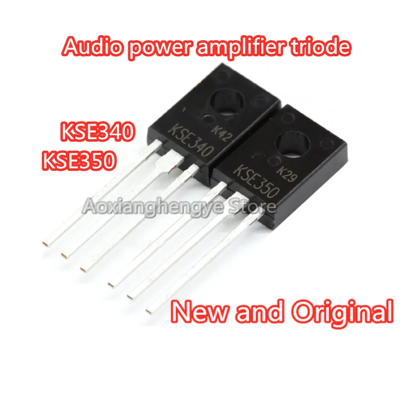 

5 шт., Триод усилителя мощности KSE340STU KSE350STU KSE340 KSE350 TO-126F NPN PNP 300 В мА 20 Вт