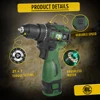 17V 55NM Brushless Electric Drill Cordless Driller Mini Driver Screwdriver Li-ion Battery 5pcs Bit Power Drill By PROSTORMER 5