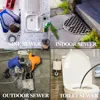 High Pressure Wash Sewer Drain Cleaning Nozzle Spring Head G1/4 G1/8 Adaptor For Opening Clogging of Sewage 5