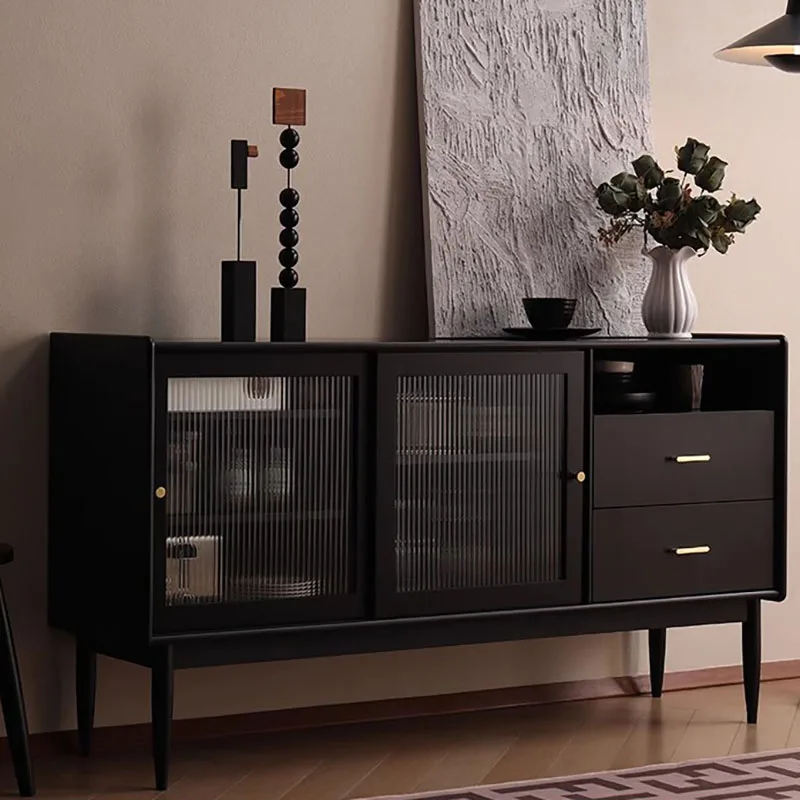 

Space Saving Nordic Sideboard Mid Century Luxury Corner Drawers Living Room Cabinets Wooden Showcase Armarios Bedroom Furniture