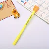 4pcs Creative French Fries Cola Hamburger Inspirational Gel Pens 0.5mm Black Ink Quick Drying Signature Pen Writing Stationery 4