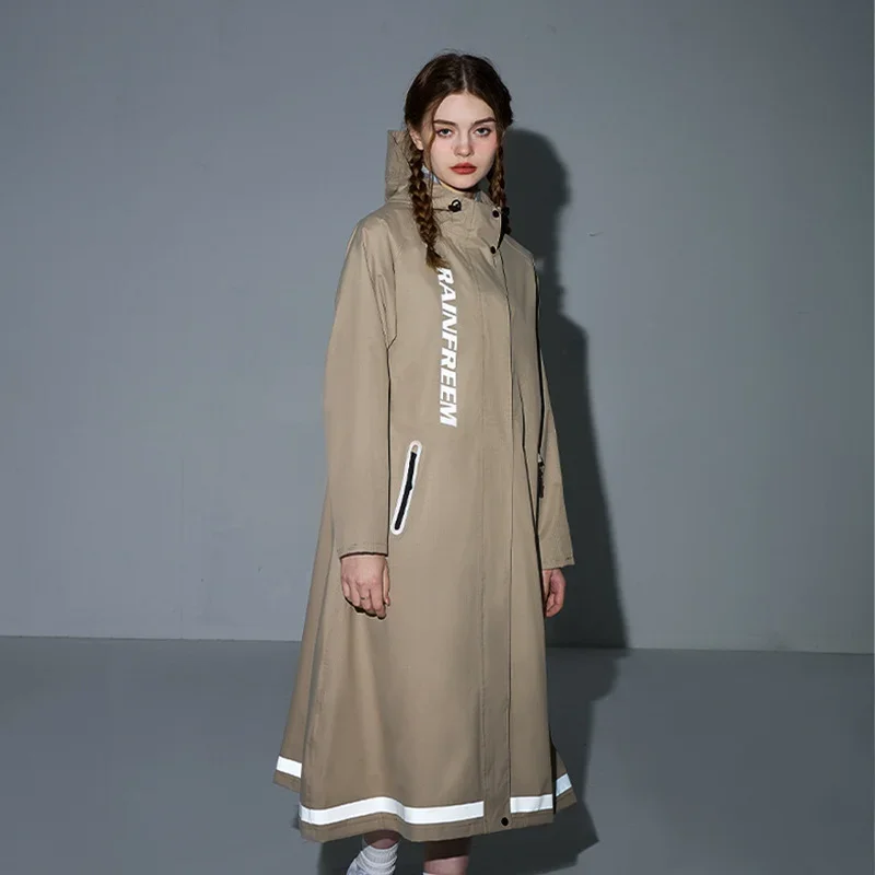 Electric Vehicle Raincoat Long Full-body Rainstorm Poncho Takeaway Rider Female One-piece Male Raincoat Battery Vehicle