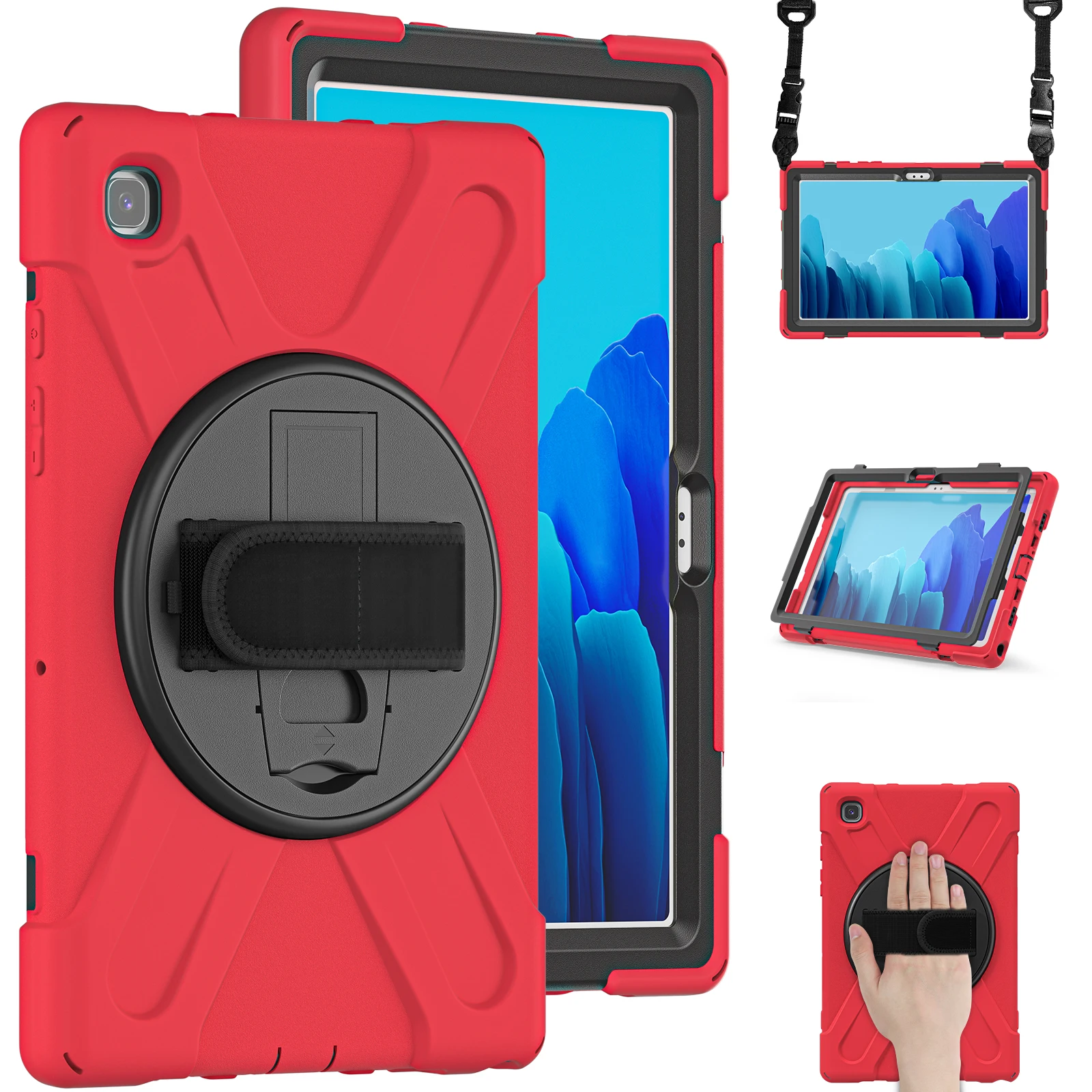Kids Shockproof Stand Cover for Tablets - Durable Protector Case